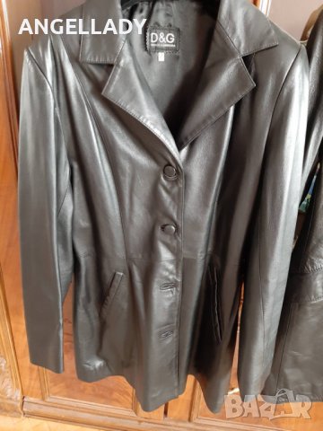  Дамски естествена кожа якета ., снимка 8 - Якета - 36840657