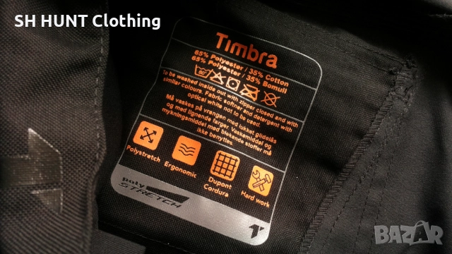 Timbra CLASSIC ARBEIDSBUKSE Poly Stretch CORDURA Work Trouser размер 54-XL работен панталон W3-75, снимка 11 - Панталони - 52111241