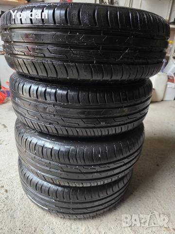 Лети джанти "15" 4х114 с нови гуми 185/65/15 Нисан Nissan, снимка 8 - Гуми и джанти - 52437450