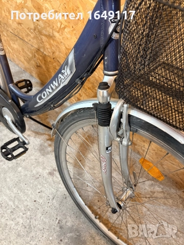 28цола Conway алуминиев дамски градски велосипед колело[24ck-Shimano], снимка 3 - Велосипеди - 52894061