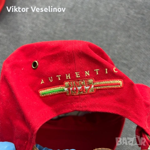 Vintage 90s Ferrari Cap Шапка с Козирка Ферари 90-те Ретро, снимка 6 - Шапки - 54291032