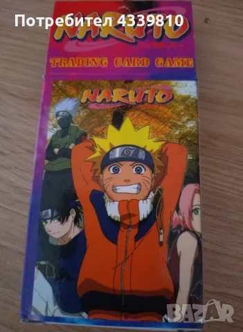 naruto кутия с карти колекция наруто 