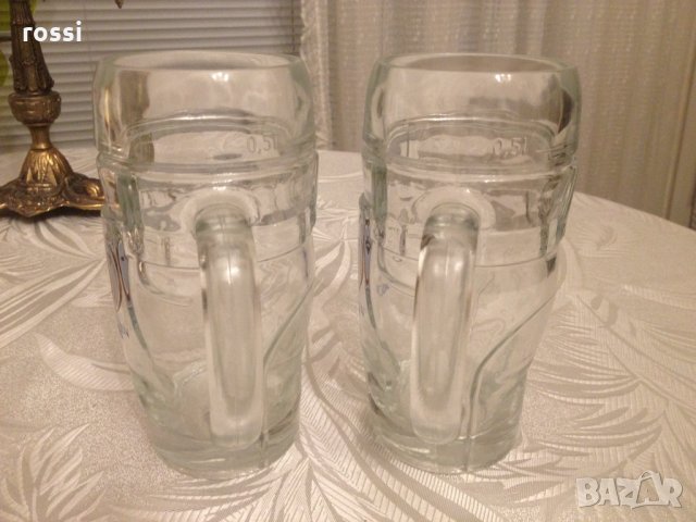 Нови. Баварски халби с тиранти Lederhose 0,5 л. Халба., снимка 7 - Колекции - 31263843