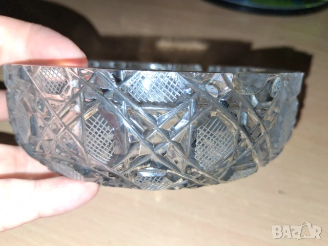 Кристален пепелник, снимка 2 - Други - 51235690