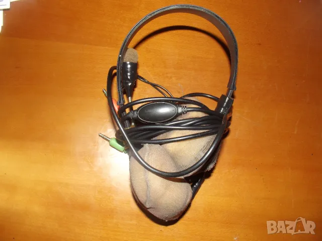 слушалка с микрофон и регулатор на звука CANION=1лв