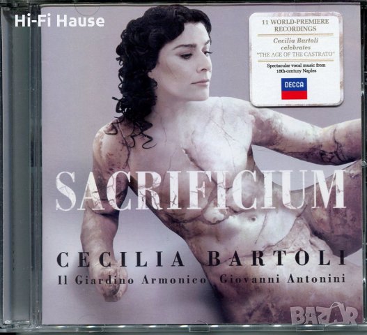 Cecillia Bartoli-Sacificium, снимка 1 - CD дискове - 35521503