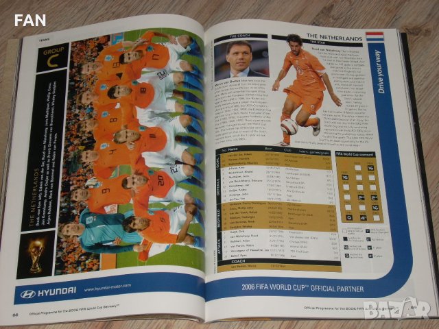 Оригинална програма от Световното първенство по футбол в Германия през 2006 г., снимка 8 - Фен артикули - 30327336
