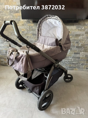 Комбинирана бебешка количка 3 в 1 Peg Perego, снимка 2 - Детски колички - 53256672