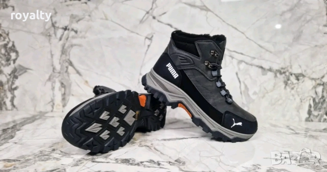 Puma Мъжки Ватирани Боти 40-46 Номер , снимка 4 - Мъжки боти - 52510418