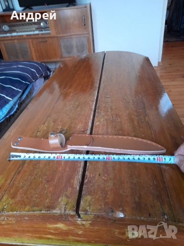 Стара кожена кания за нож #16, снимка 2 - Други ценни предмети - 52064759