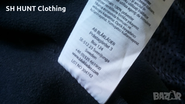 BLAKLADER Softshell Work Jacket 4949-2517 размер L работен суичър вятърно устойчив W4-195, снимка 18 - Блузи - 51992036