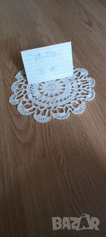 Ръчно плетени на една кука покривки, дантела, снимка 13 - Други стоки за дома - 53171965