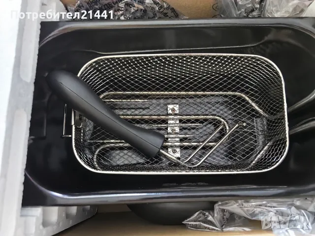 Фритюрник НОВ Crown cdf 303ix 3L , снимка 3 - Фритюрници - 55816223
