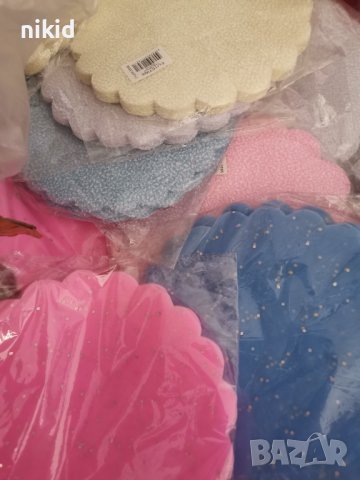 100 бр Кръгли тюлени кръгчета тюл тюлени тюлчета органза органзени за декорация сувенири и ръчна, снимка 4 - Други - 37745488