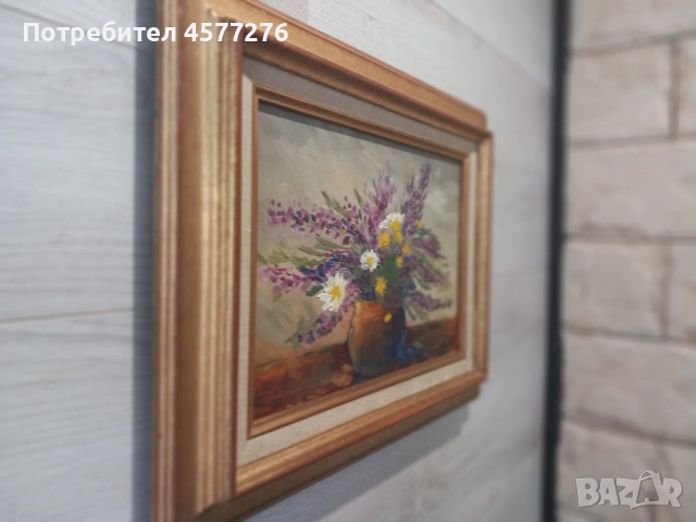 Картина, снимка 4 - Антикварни и старинни предмети - 52340150