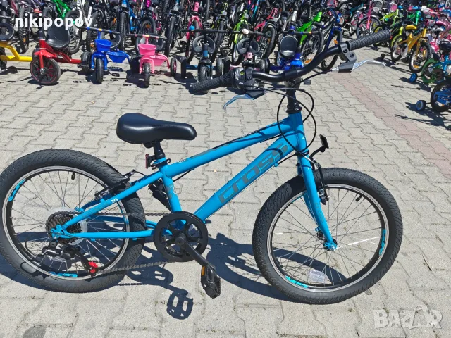CROSS Велосипед 20" SPEEDSTER син, снимка 2 - Велосипеди - 56528779