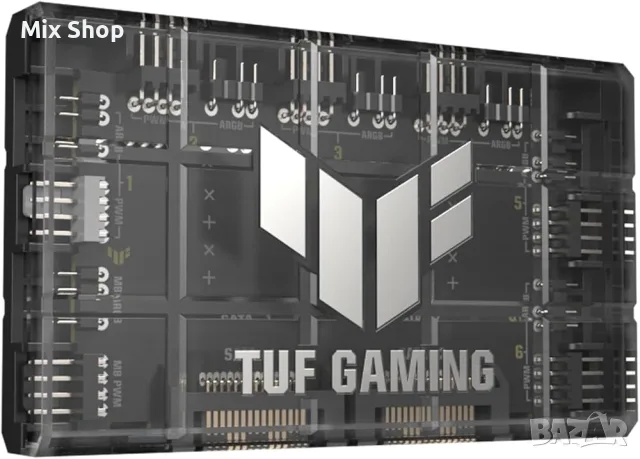 Нов ASUS TUF Gaming ARGB PWM хъб за вентилатори, снимка 9 - Друга електроника - 55726706