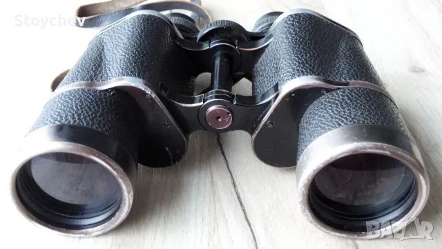 Бинокъл Carl Zeiss Jena 7х50, снимка 4 - Антикварни и старинни предмети - 56370851