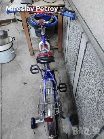 детски велосипед Спайдърмен , снимка 5 - Велосипеди - 54111133