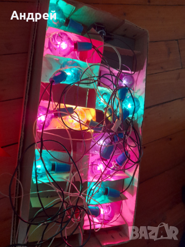 Стари лампи,лампички за елха #10, снимка 7 - Други ценни предмети - 44759580