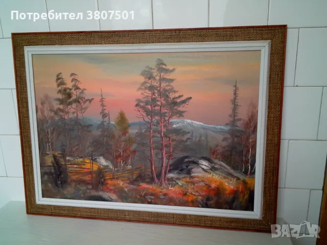 Картина с маслени бои