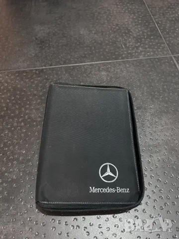 W203 ( 2000 - 2007 ) Калъф с документи , книжки , ръководство за експлоатация, снимка 2 - Аксесоари и консумативи - 48592080