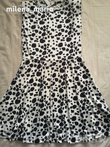 Dalmation Print р-р М, снимка 3 - Рокли - 31803920