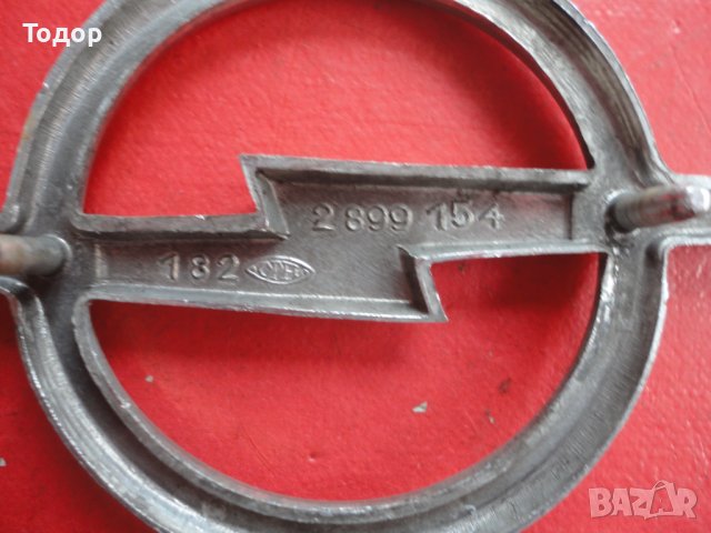 Стара автомобилна емблема лого табела Opel, снимка 4 - Колекции - 39941895