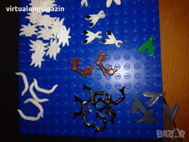 Lego аксесоари - пера и рога - оригинално Лего, снимка 2 - Колекции - 29556104