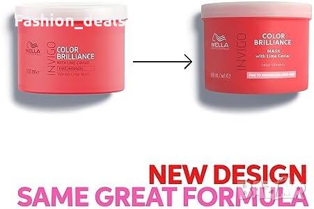 Нова Wella Professionals Маска за боядисана коса Фина и Нормална Подарък жени, снимка 2 - Аксесоари за коса - 42822113