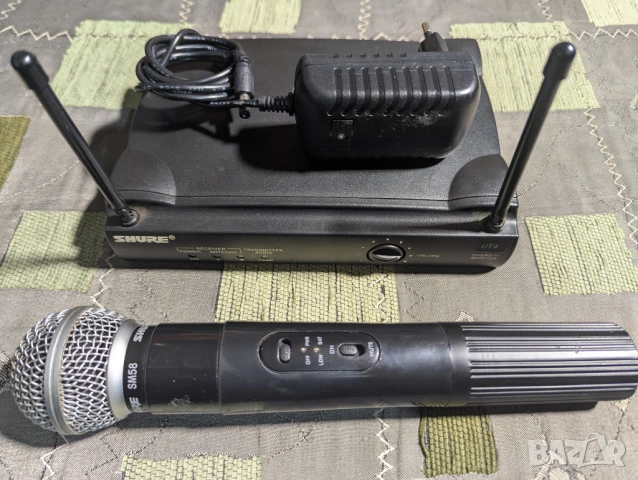 Безжичен микрофон SHURE SM58/UT4