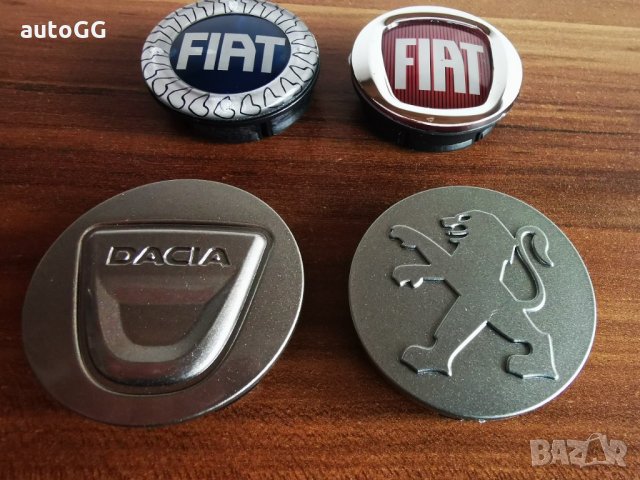 Капачки за джанти Фиат/Fiat--Пежо/PEUGEOT--Дачия/Dacia , снимка 3 - Аксесоари и консумативи - 31665730