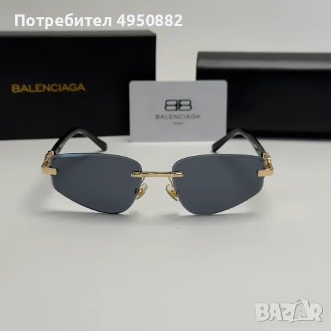 Дамски слънчеви очила Balenciaga Rimless BB Edition Black Cat Eye нови, снимка 4 - Слънчеви и диоптрични очила - 56161614
