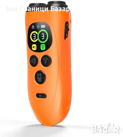 Нов Ултразвуков тренер за кучета 3 в 1 дисплей и обхват 15 метра устройство против лай строб фенерче, снимка 4 - За кучета - 54076683