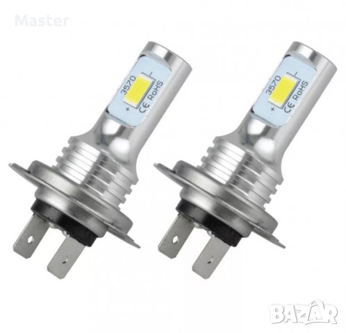 Led крушки H7 без вентилатор ново поколение, снимка 2 - Аксесоари и консумативи - 36397555