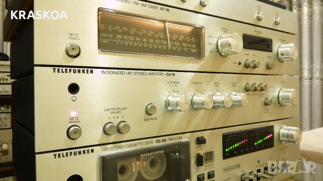 TELEFUNKEN CA 10 & CS10 & CT 10 & CC20, снимка 10 - Ресийвъри, усилватели, смесителни пултове - 34197716