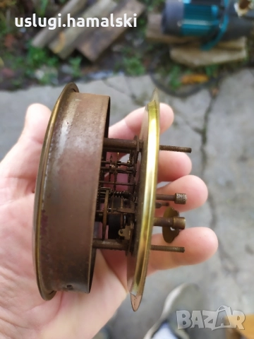 Стар часовник/механизъм, снимка 3 - Антикварни и старинни предмети - 52389594