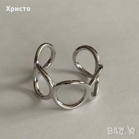 Сребърен пръстен за жени - 925, снимка 3 - Пръстени - 29627039