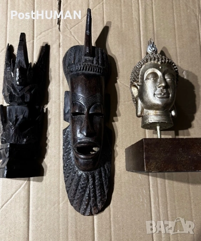 Африканска маска - Буда - Гаруда