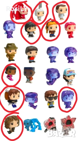 Stranger Things фигурки на Max Upside Down и Eddie Munson , снимка 2 - Колекции - 53314651