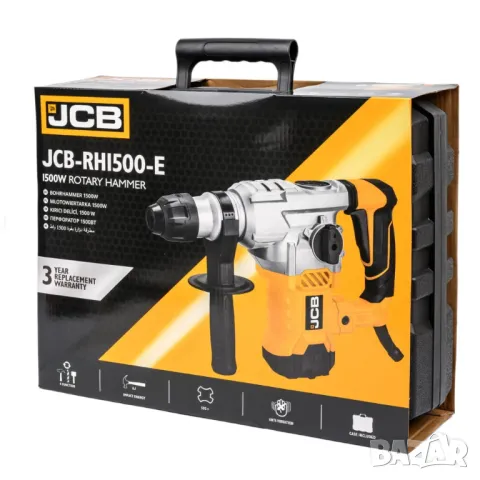 Електрически Перфоратор 1500W SDS-PLUS JCB, снимка 5 - Други инструменти - 49294809