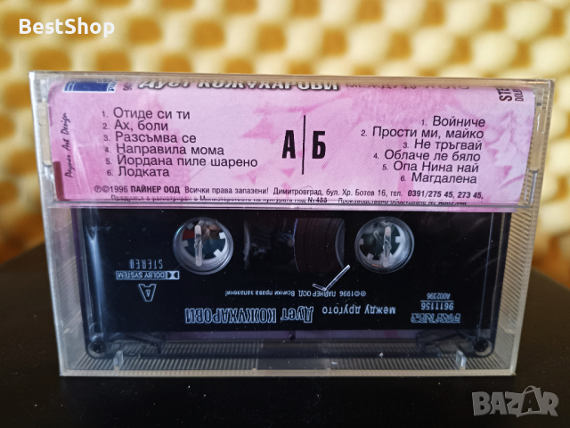 Дует Кожухарови - Между другото, снимка 2 - Аудио касети - 36413254