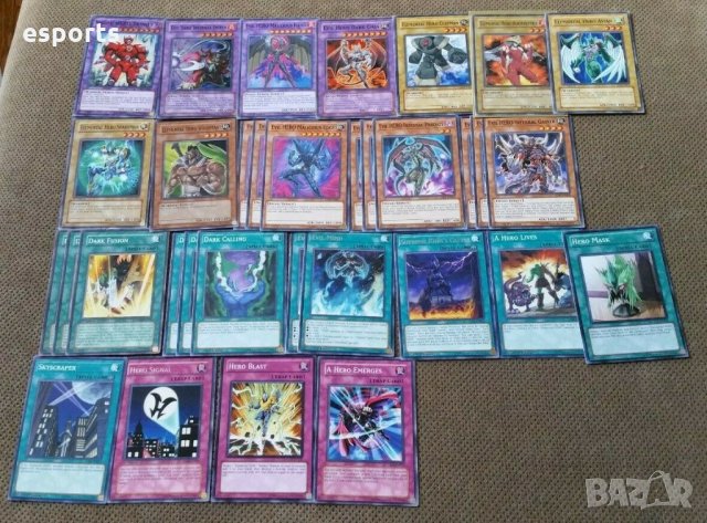 Yu-Gi-Oh лотовe, готови тестета и индивидуални карти Yu Gi Oh, снимка 3 - Колекции - 30132637