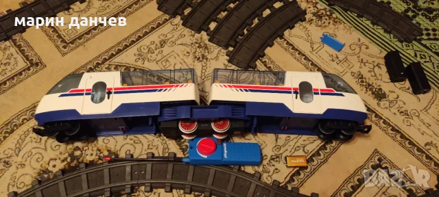 Playmobil express влакче електрическо, снимка 3 - Влакчета, самолети, хеликоптери - 47842453
