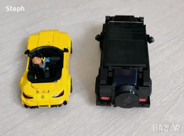 Lego 76924 Speed Champions Mercedes-AMG G 63 и SL 63 Мерцедес - безплатна доставка, снимка 8 - Конструктори - 55981733