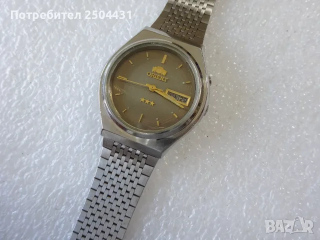 ориент автомат 3 звезди, снимка 4 - Мъжки - 56443787