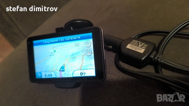 GARMIN nuvi 3790 BG, 4.3", гласови команди, Bluetooth, FM трафик приемник, карти за BG & Европа  , снимка 6 - Аксесоари и консумативи - 51600069