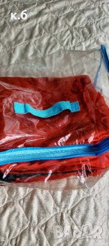 Спално бельо, Сатен. Черно-червено, снимка 2 - Спално бельо - 52102227