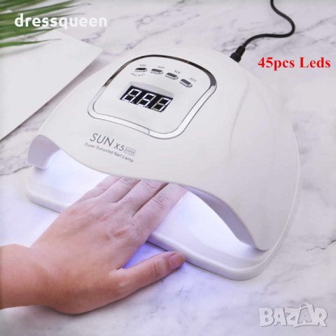 2780 UV Лампа комбинирана за маникюр и педикюр SUN X5, снимка 11 - Продукти за маникюр - 30535541