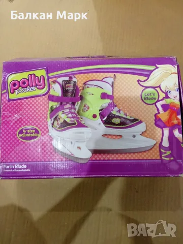 Детски кънки за лед Polly Pocket Fun'n Blade / регулируеми 27-30,34-37 номер